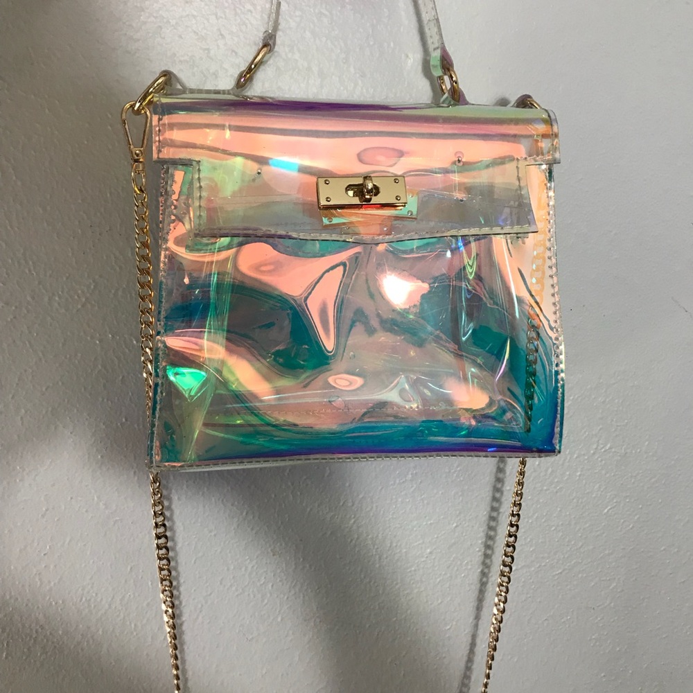 Dollskill holographic purse